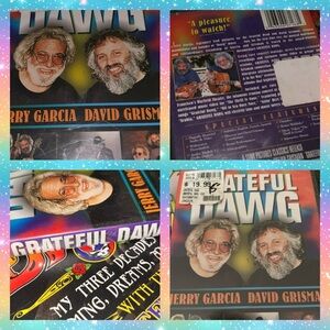 Grateful DAWG DVD NEW!! Jerry Garcia & David Grisam🎶🎶